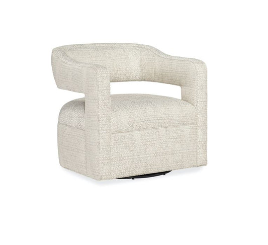 Moani Swivel Chair With Metal Base