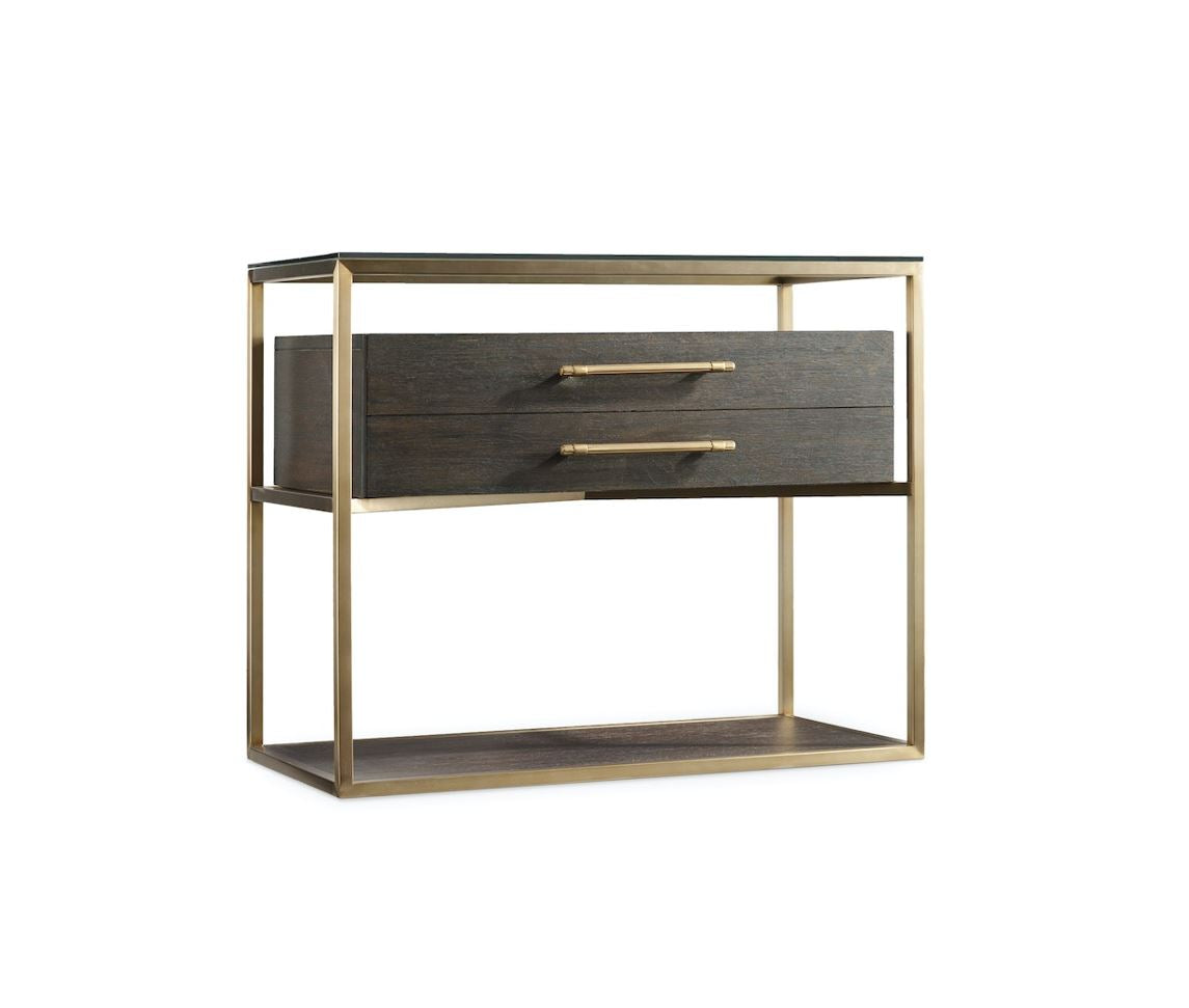 Curata One-Drawer Nightstand