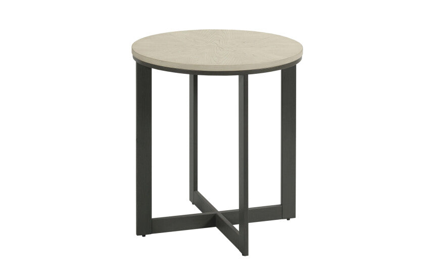 Portrait Round End Table