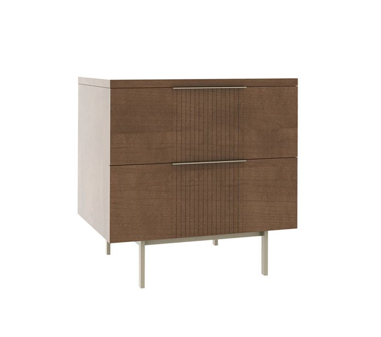 Urban Expressions 2-Drawer Nightstand