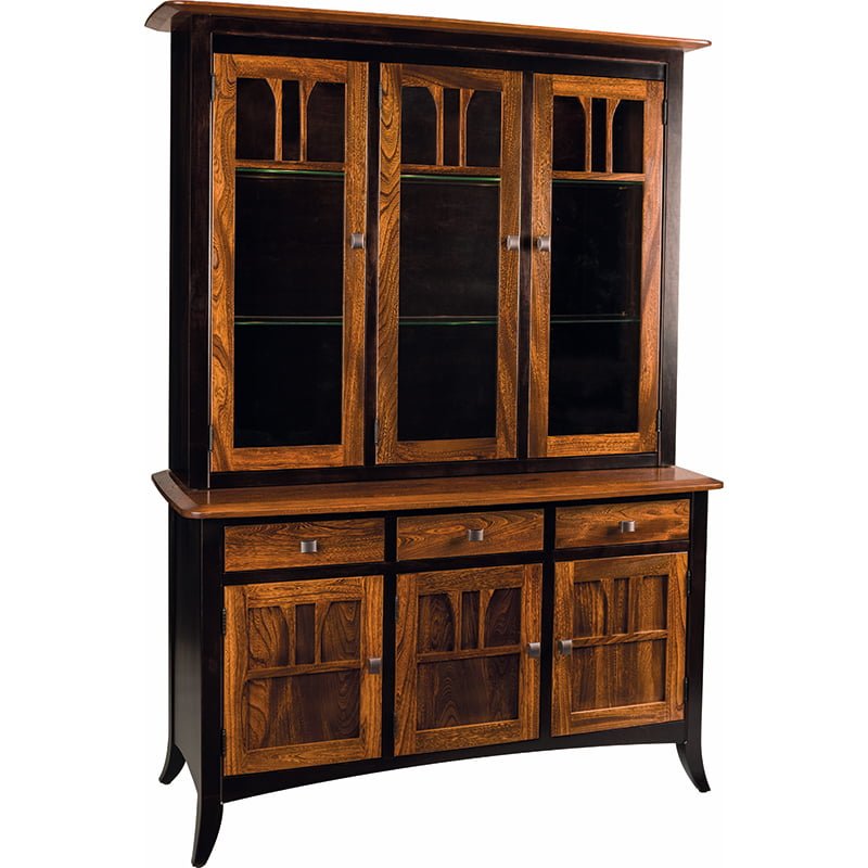 Christy 3 Door Hutch & Buffet